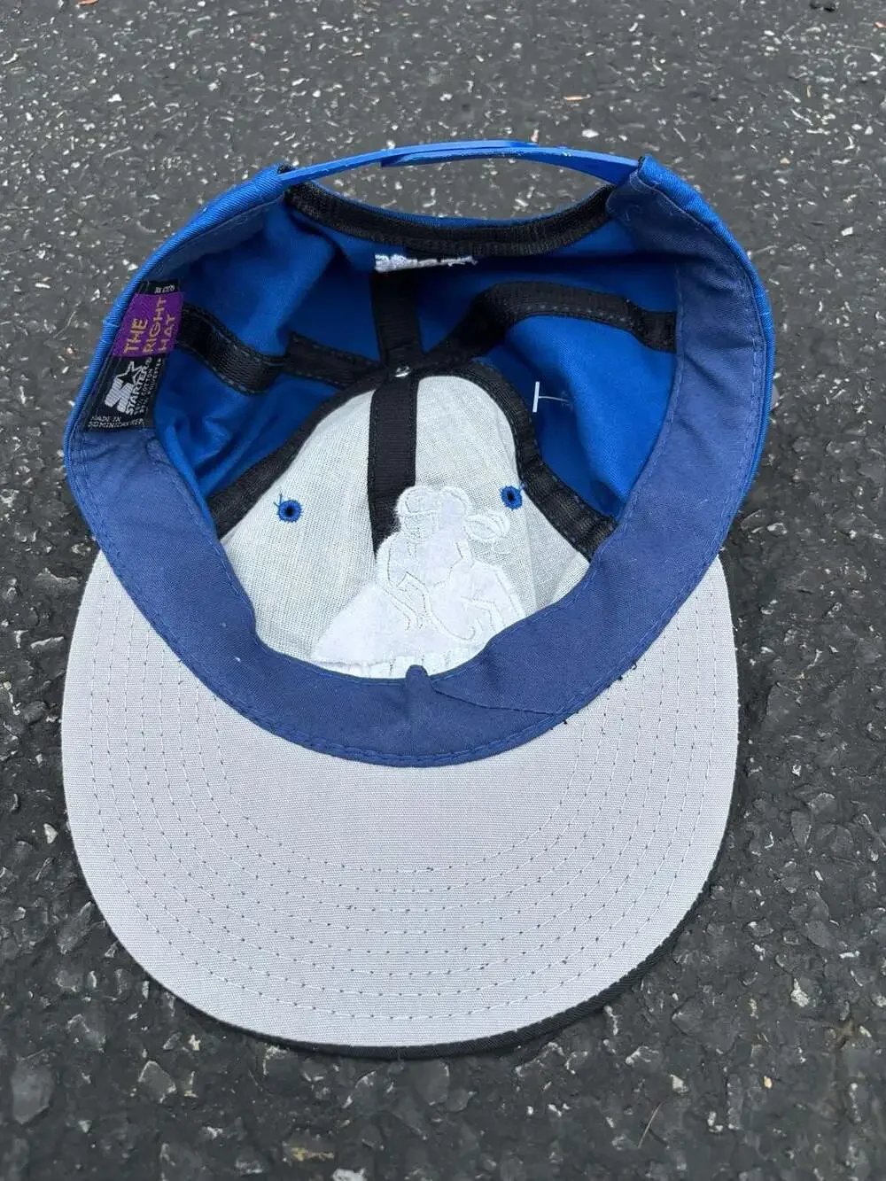 Starter Emmitt Zone Contrast Visor Snapback Hat